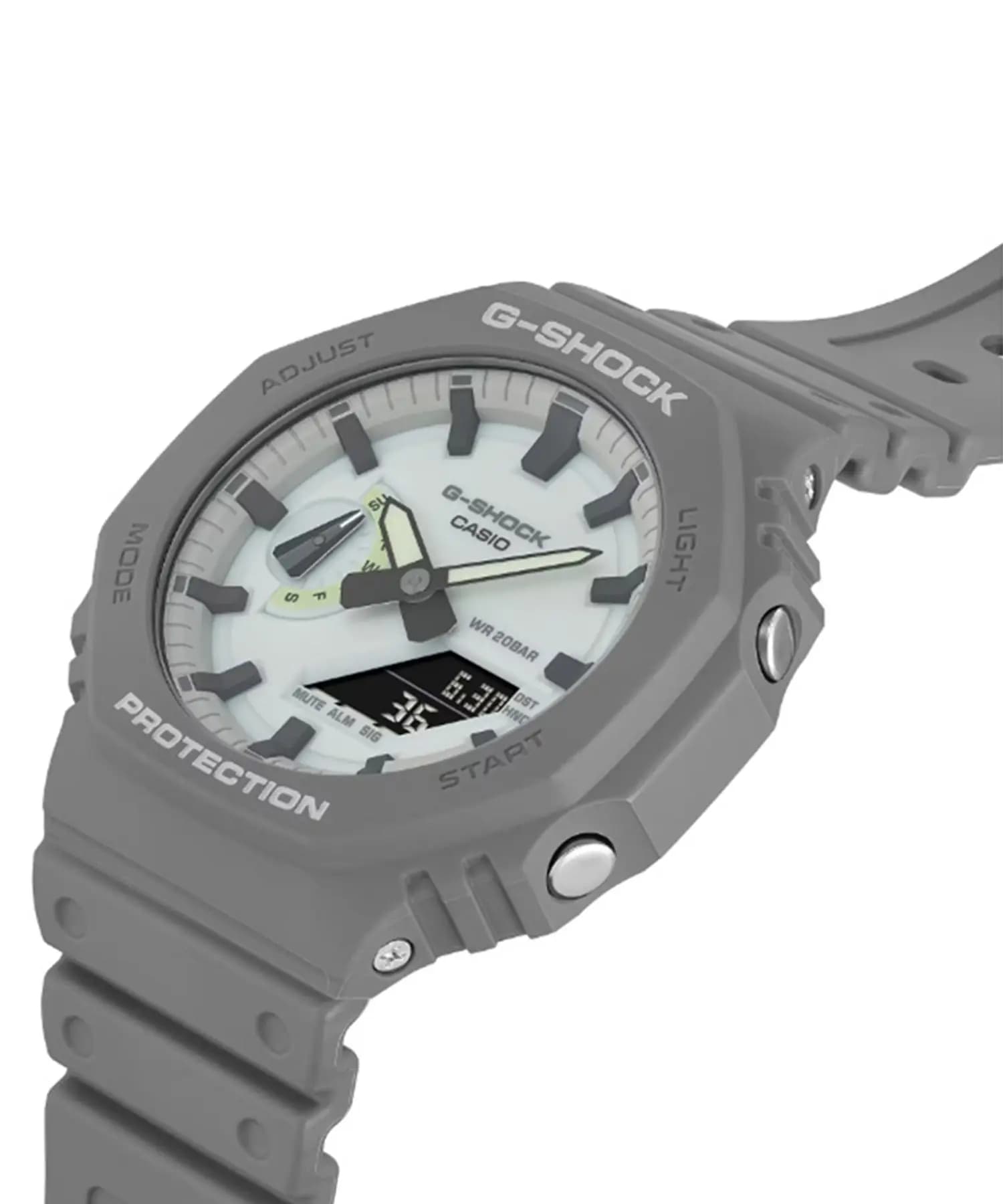 ساعت مردانه کاسیو (Casio) اصل|مدل GA-2100HD-8ADR — تصویر ۷