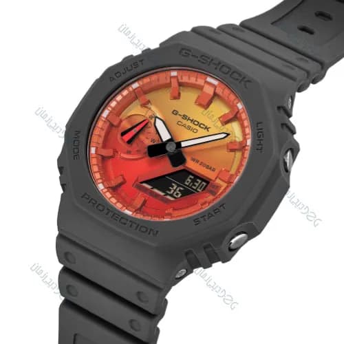 ساعت مردانه کاسیو (Casio) اصل|مدل GA-2100FL-8ADR — تصویر ۲