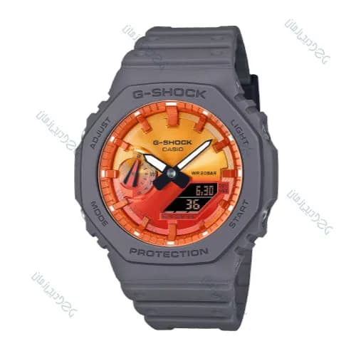 ساعت مردانه کاسیو (Casio) اصل|مدل GA-2100FL-8ADR