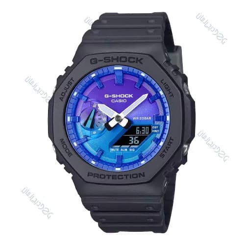 ساعت مردانه کاسیو (Casio) اصل|مدل GA-2100FL-1ADR