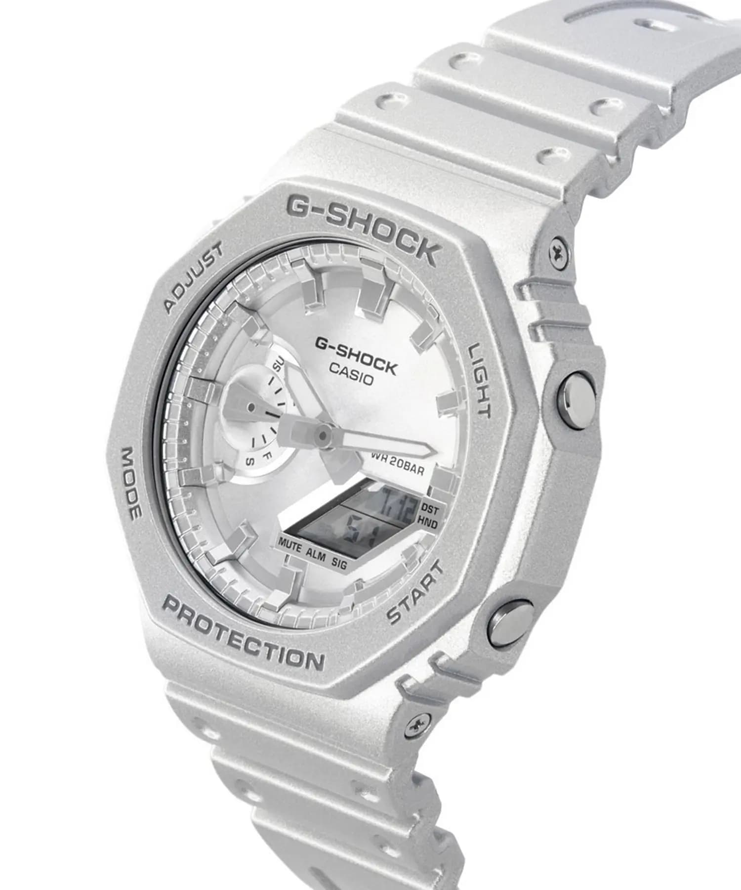 ساعت مردانه کاسیو (Casio) اصل|مدل GA-2100FF-8ADR — تصویر ۷