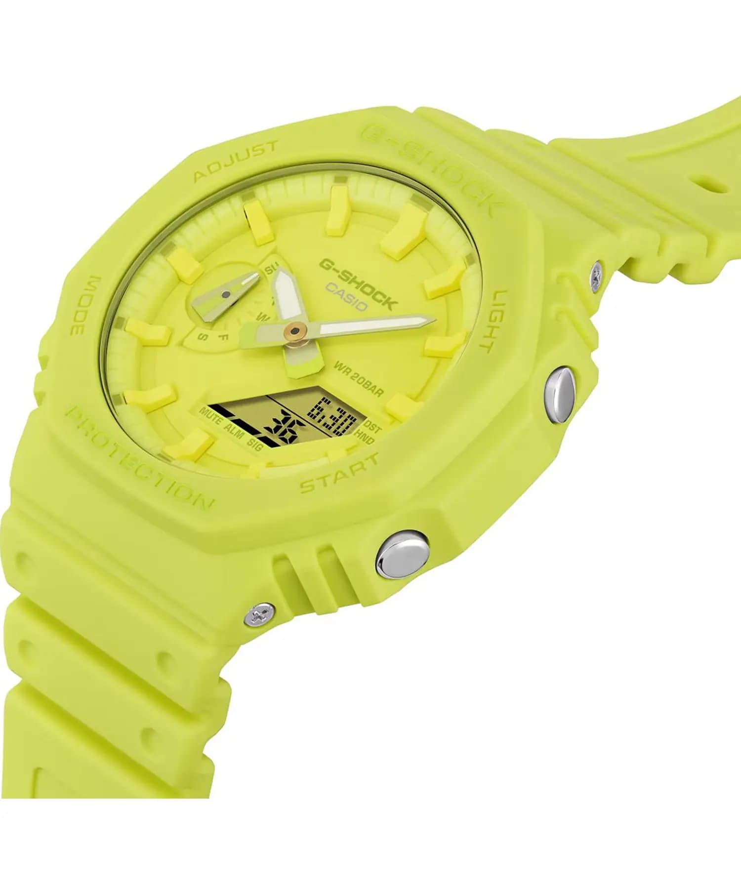 ساعت مردانه کاسیو (Casio) اصل|مدل GA-2100-9A9DR — تصویر ۷