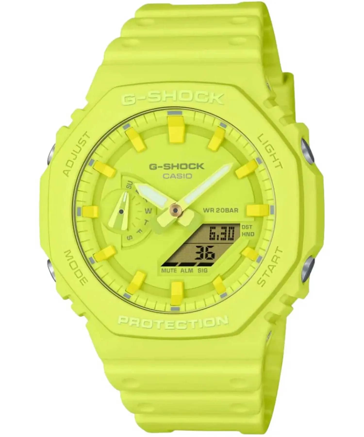 ساعت مردانه کاسیو (Casio) اصل|مدل GA-2100-9A9DR — تصویر ۶