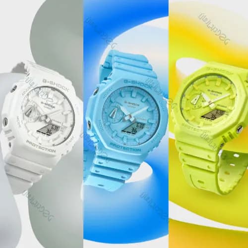 ساعت مردانه کاسیو (Casio) اصل|مدل GA-2100-9A9DR — تصویر ۵