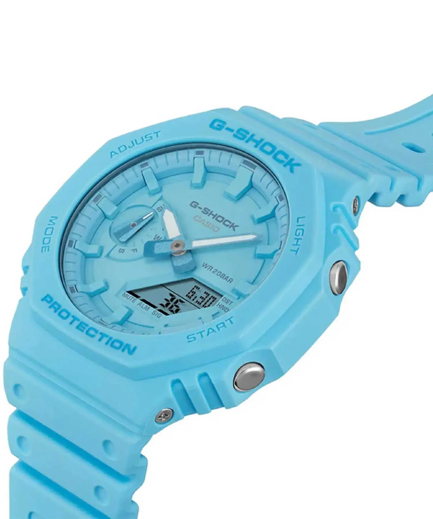 ساعت مردانه کاسیو (Casio) اصل|مدل GA-2100-2A2DR — تصویر ۱۰