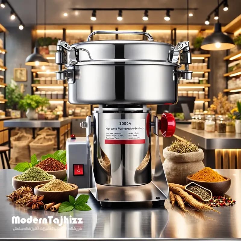 آسیاب عطاری سه کیلویی بست BEST گهواره ای — تصویر ۲