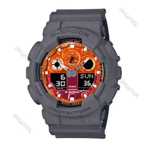ساعت مردانه کاسیو (Casio) اصل|مدل GA-100FL-8ADR