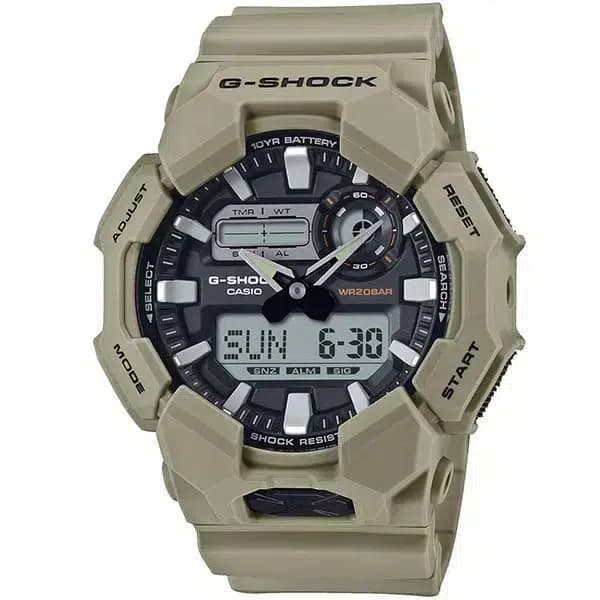 ساعت مردانه کاسیو (Casio) اصل|مدل GA-010-5ADR — تصویر ۶