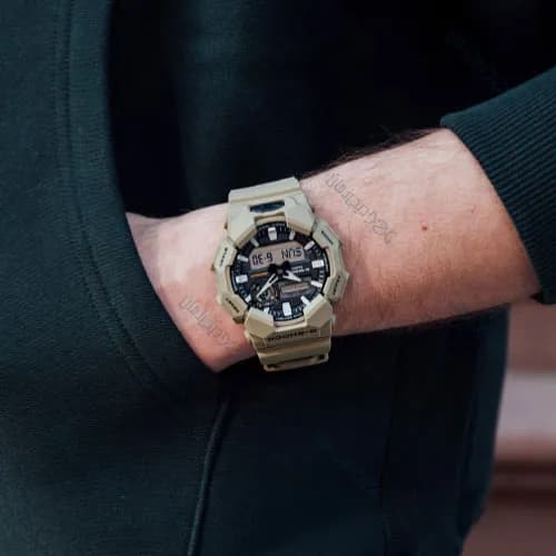 ساعت مردانه کاسیو (Casio) اصل|مدل GA-010-5ADR — تصویر ۴