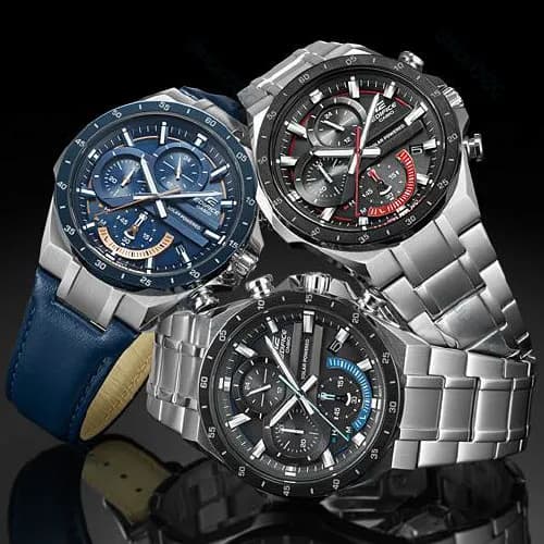 ساعت مردانه کاسیو (Casio) اصل|مدل EQS-920DB-1BVUDF — تصویر ۵