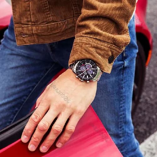 ساعت مردانه کاسیو (Casio) اصل|مدل EQS-900DB-1AVUDF — تصویر ۴