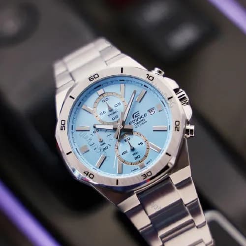 ساعت مردانه کاسیو (Casio) اصل|مدل EFV-640D-2BVUDF — تصویر ۵
