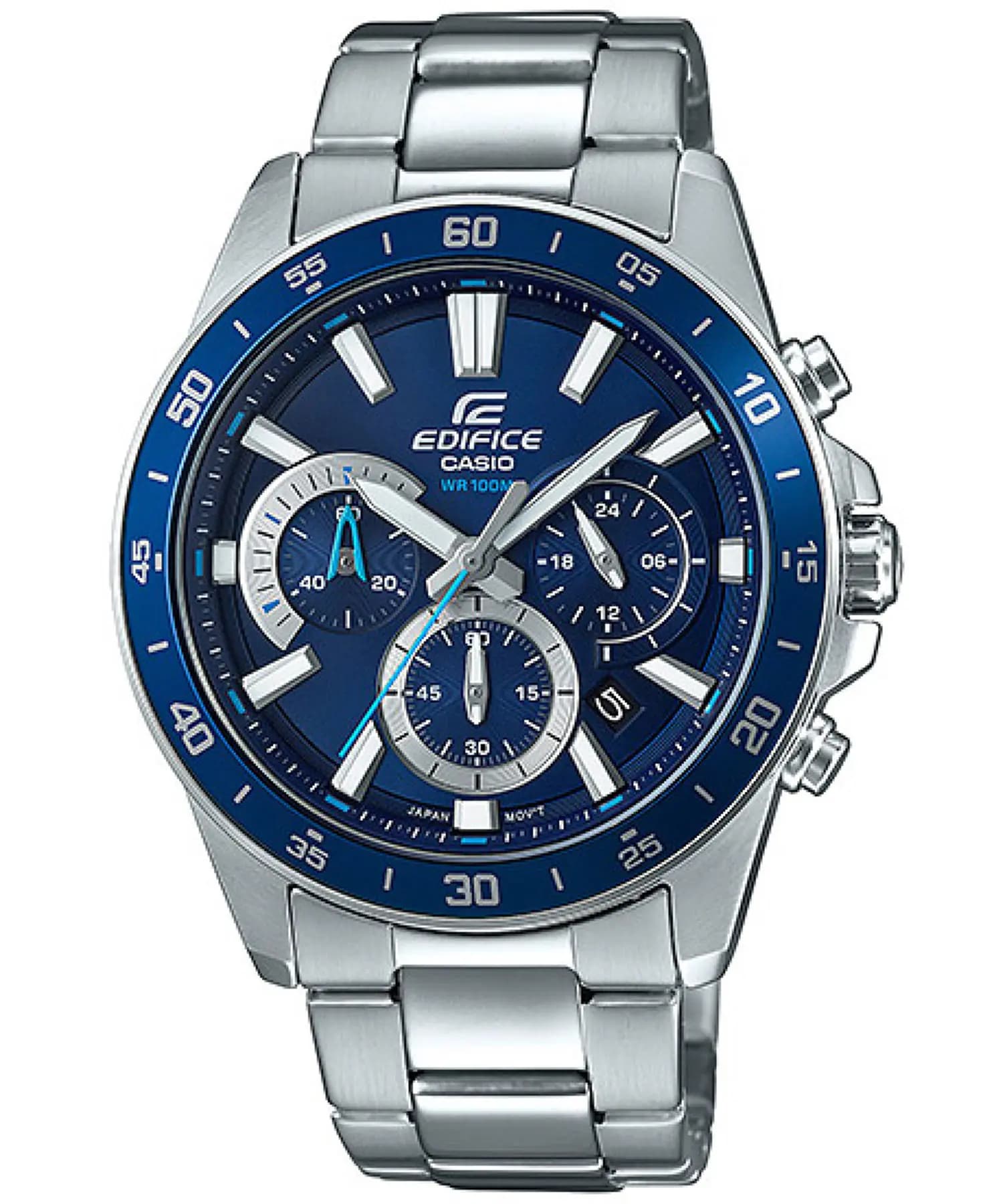 ساعت مردانه کاسیو (Casio) اصل|مدل EFV-570D-2AVUDF — تصویر ۸