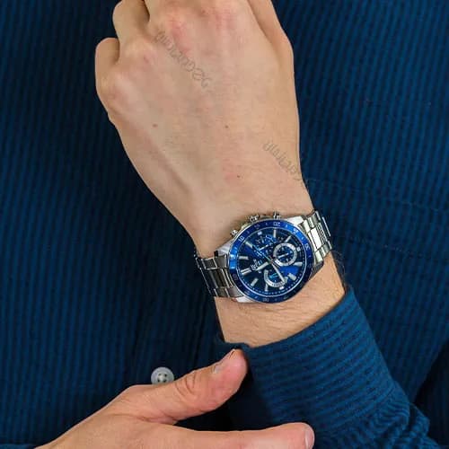 ساعت مردانه کاسیو (Casio) اصل|مدل EFV-570D-2AVUDF — تصویر ۴