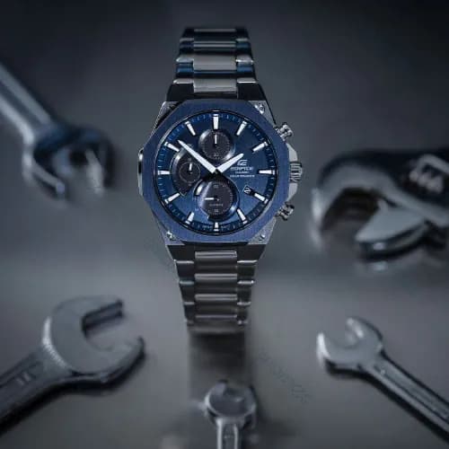 ساعت مردانه کاسیو (Casio) اصل|مدل EFS-S570DB-2AUDF — تصویر ۵