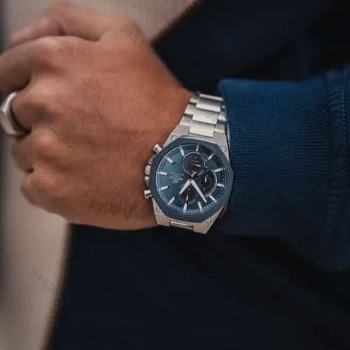 ساعت مردانه کاسیو (Casio) اصل|مدل EFS-S570DB-2AUDF — تصویر ۴