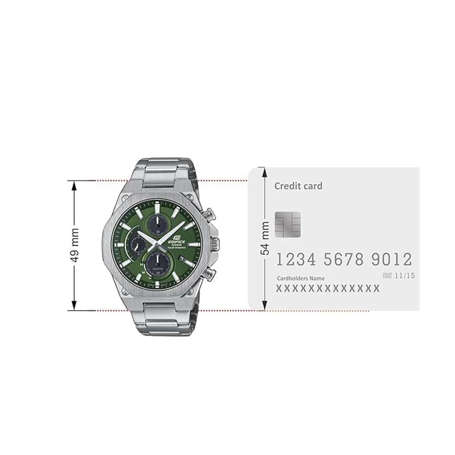ساعت مردانه کاسیو (Casio) اصل|مدل EFS-S570D-3AUDF — تصویر ۱۱