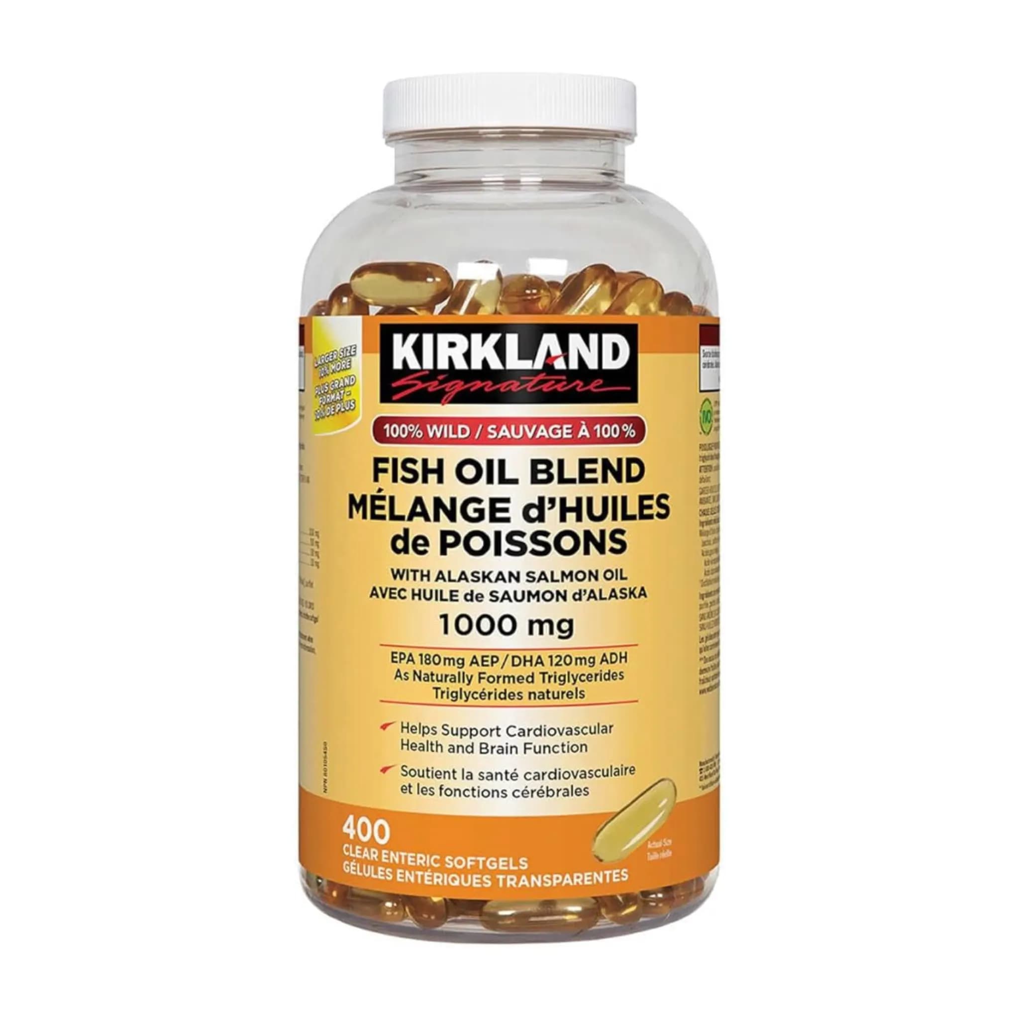 امگا ۳ کرکلند ۴۰۰ عددی – Fish Oil Blend