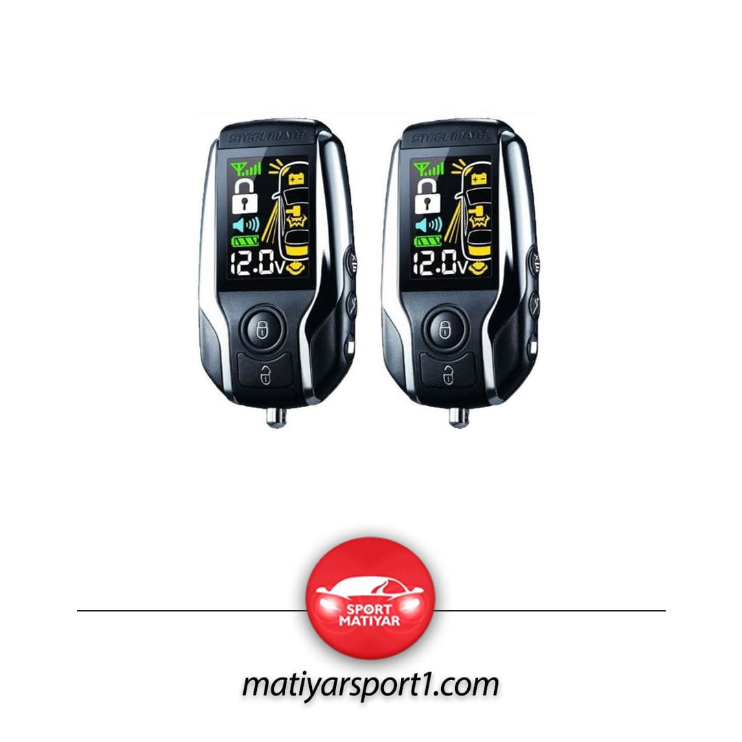 دزدگیر تصویری استیل میت مدل RANGER 5163 جفت ریموت تصویری — تصویر ۲