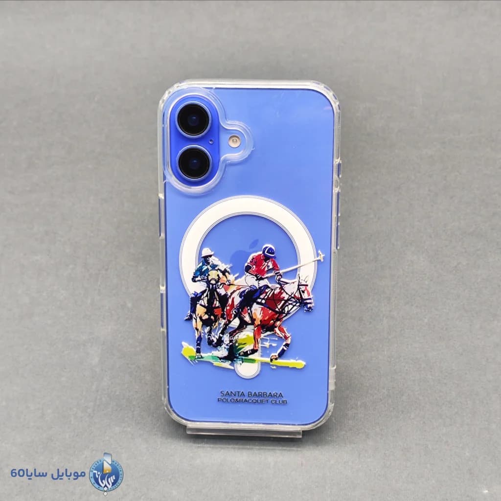 قاب موبایل iphone 16 مدل polo شفاف مگسیف 006 — تصویر ۳