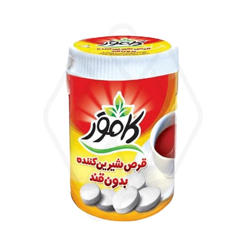 قرص شیرین‌کننده کم کالری کامور 250 عددی