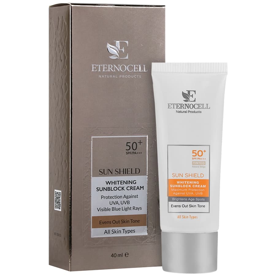 کرم ضد آفتاب و ضد لک اترنوسل SPF50 رنگی 40 میلی لیتری