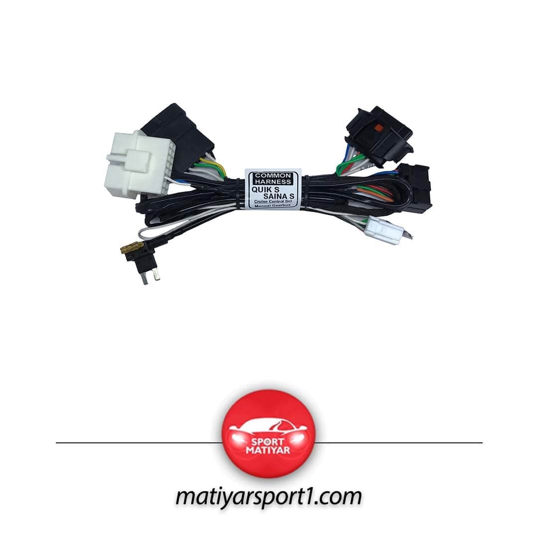 کروز کنترل ساینا اس و کوییک اس و کوییک GX + کلیدهای کروز کنترل و مالتی مدیا بک لایت دار + فنر ساعتی (سوییچ چرخشی) برند عماد — تصویر ۷
