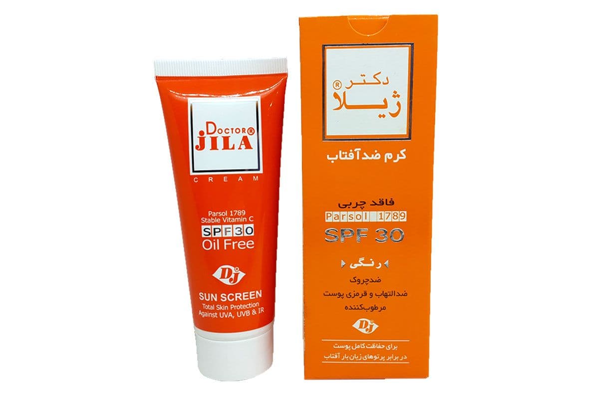 کرم ضدآفتاب رنگی spf 30 دکتر ژیلا (30گرم)