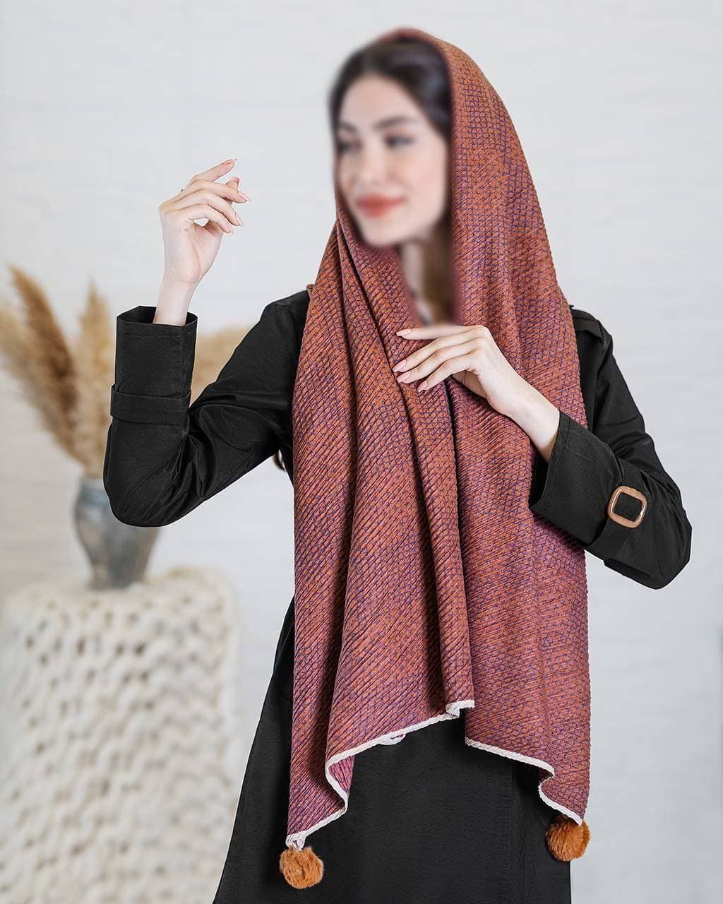 شال نیلای کد 313 — تصویر ۳