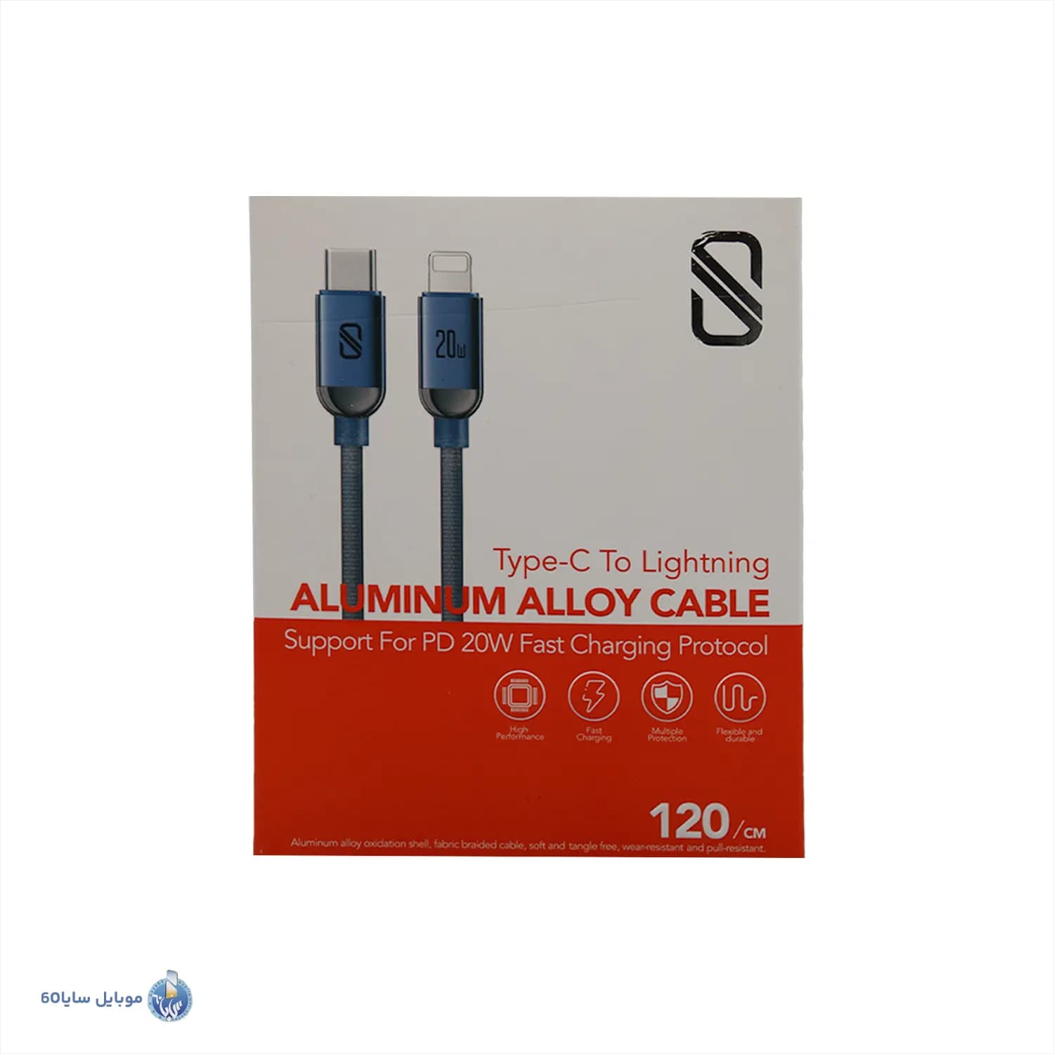 کابل شارژ USB به لایتنیگ اسلیکتو مدل CA-2302