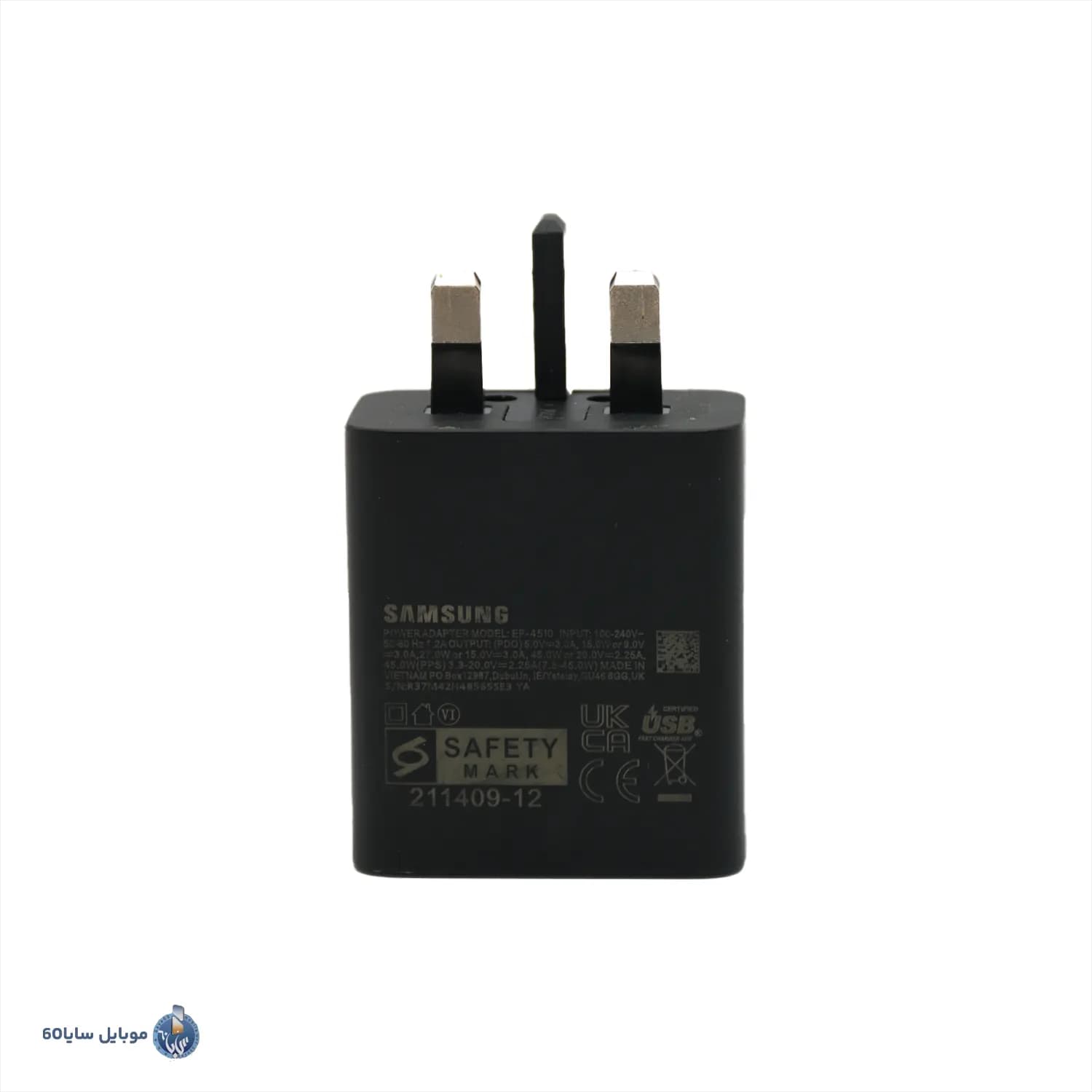 آداپتور اورجینال 45 W سامسونگ — تصویر ۴
