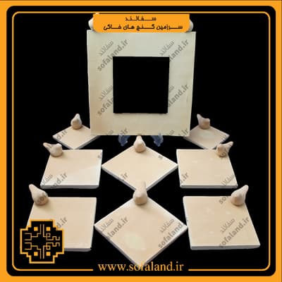 ست هفت سین خشتی پرنده دار سفالند — تصویر ۴