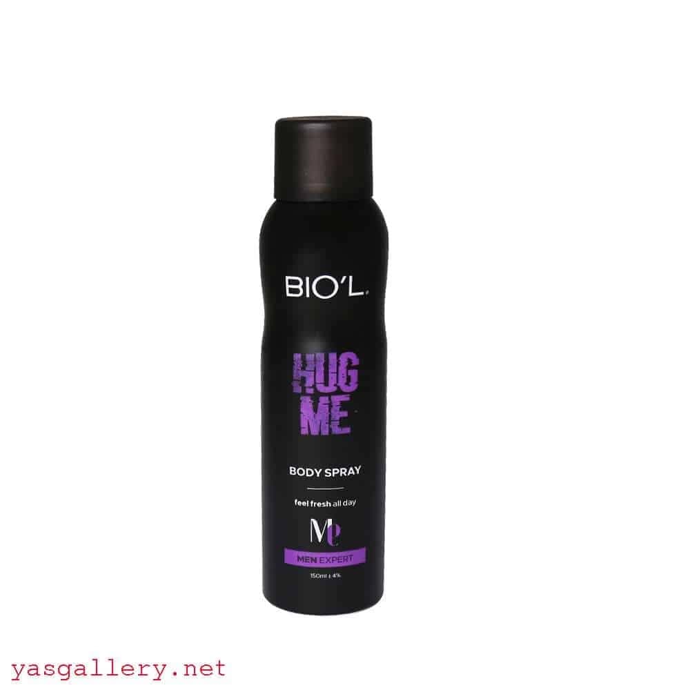 اسپری خوشبو کننده بدن بیول مردانه Hug me