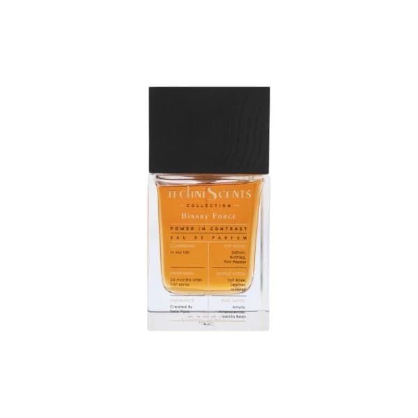 ادوپرفیوم مردانه رلیک مدل Techni Scents Binary Force با رایحه گرم حجم 100 میلی‌لیتر