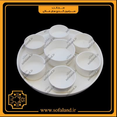 ست هفت سین کاسه سرامیکی سفالند — تصویر ۲