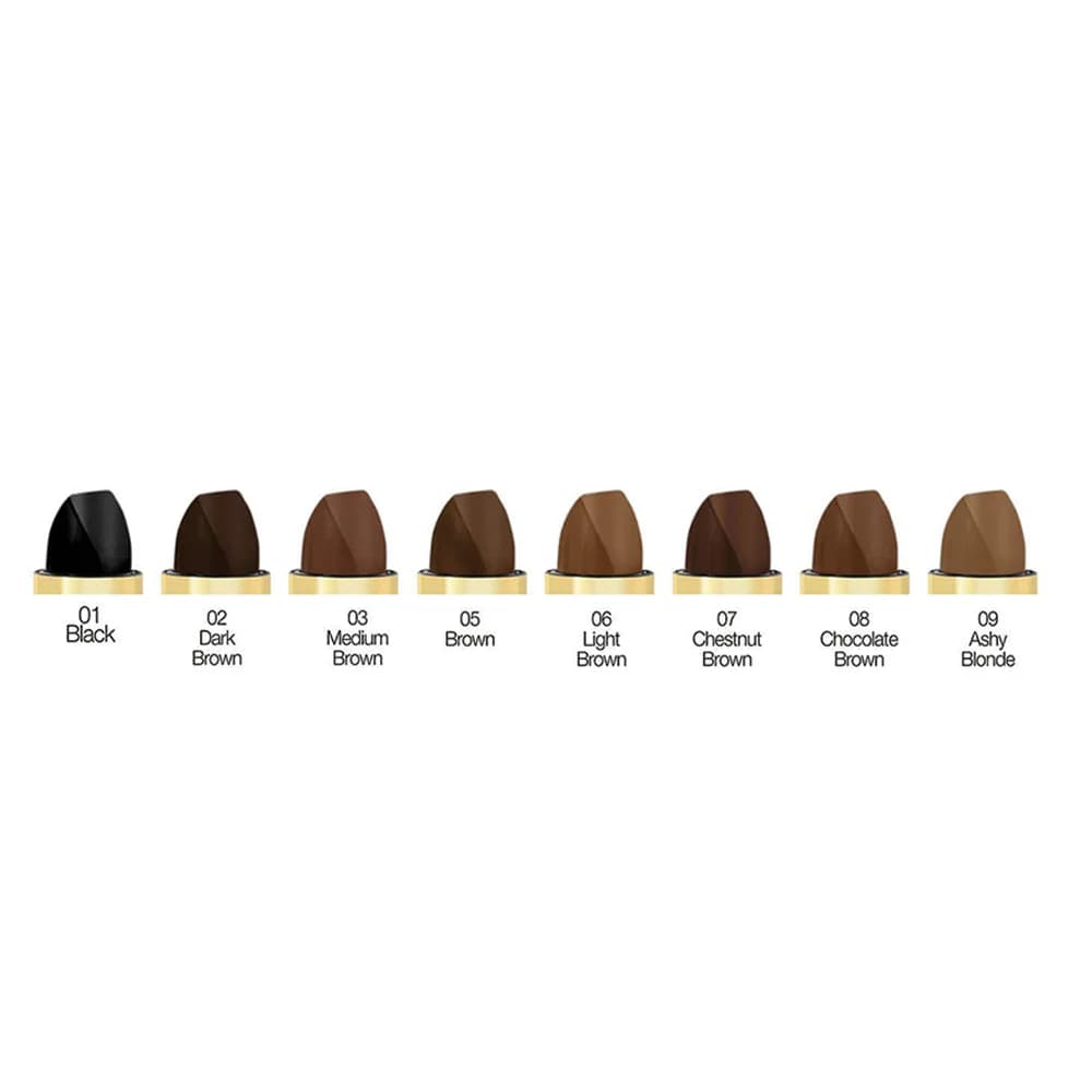 استیک پوشاننده موهای سفید گلدن رز کد 07 Chestnut Brown — تصویر ۲