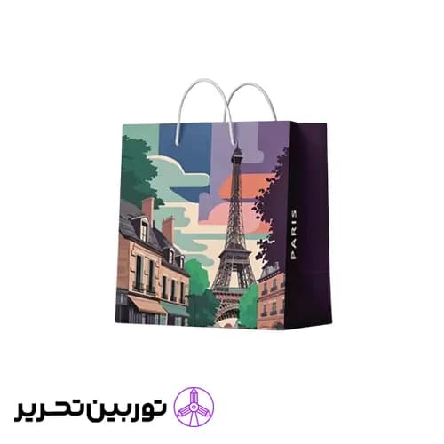 ساک هدیه گلاسه کوچک برند میم VG5 – طرح 4