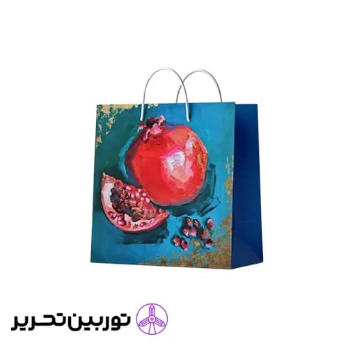 ساک هدیه گلاسه کوچک برند میم VG5 – طرح 2