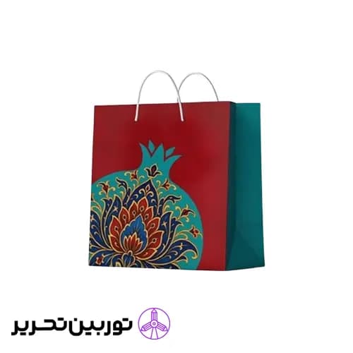 ساک هدیه گلاسه کوچک برند میم VG5 – طرح 1
