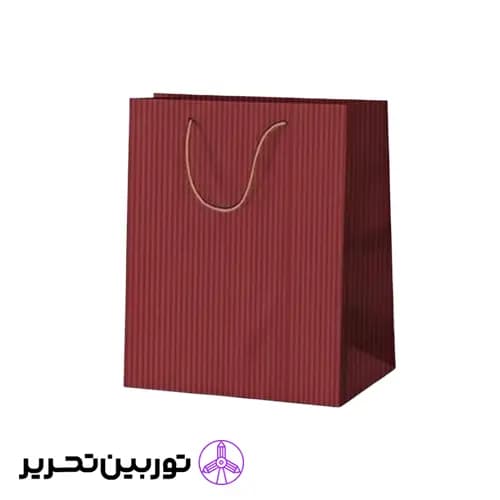 ساک هدیه کرافت 2 میم – رنگ زرشکی