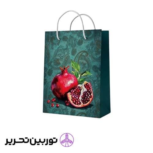 ساک هدیه گلاسه بزرگ برند میم VG6 – طرح 1
