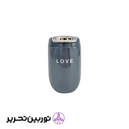 تراول ماگ مینی لاو (LOVE) ۳۰۰ میلی لیتر – رنگ طوسی