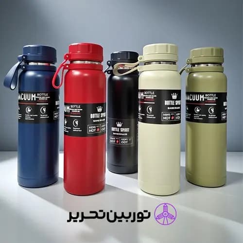 فلاسک/تراول ماگ 1000 میل باتل اسپرت(Bottle Sport) – رنگ مشکی — تصویر ۳