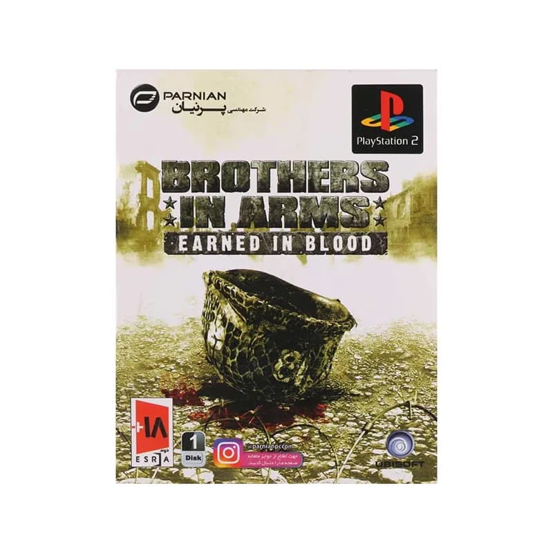 بازی Brothers In Arms Earned In Blood پرنیان مناسب برای PS2 — تصویر ۳