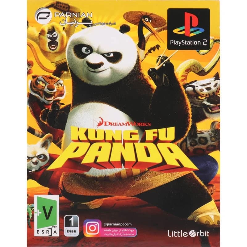 بازی Kung Fu Panda پرنیان مناسب برای PS2 — تصویر ۳