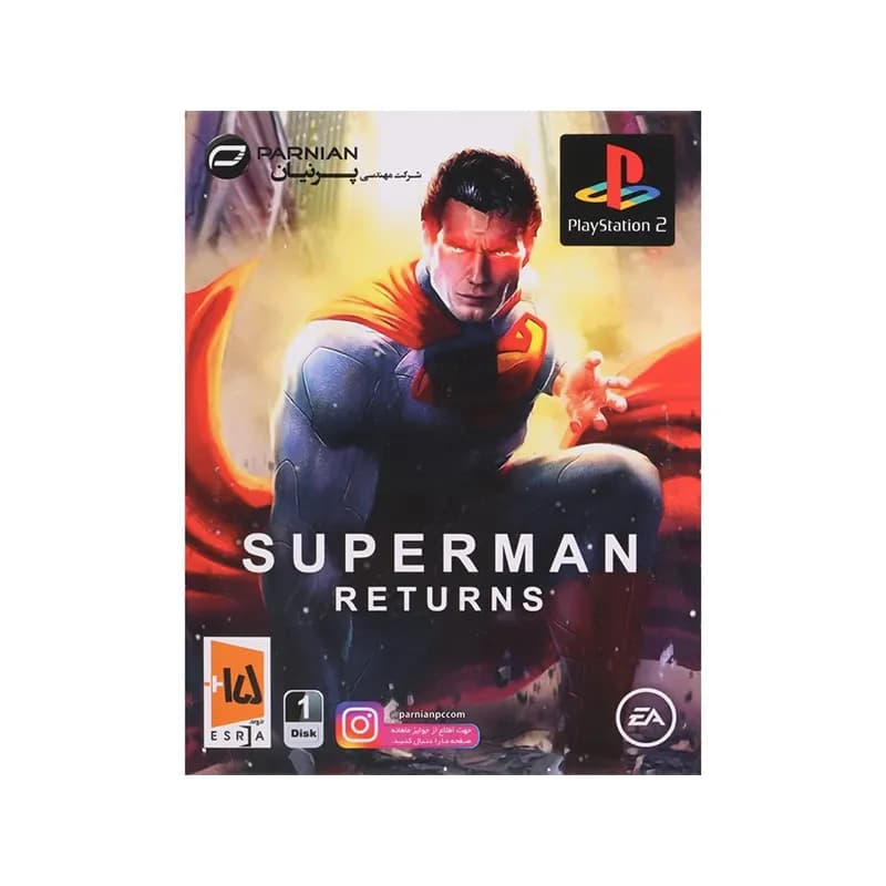 بازی Superman Returns پرنیان مناسب برای PS2 — تصویر ۳