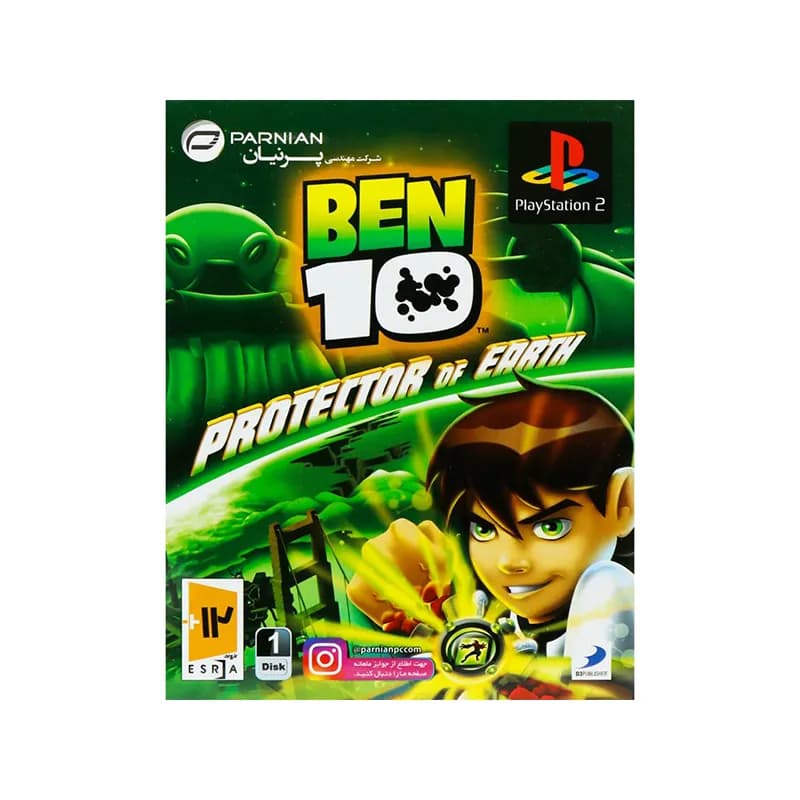 بازی Ben 10 Protector of Earth پرنیان مناسب برای PS2 — تصویر ۵