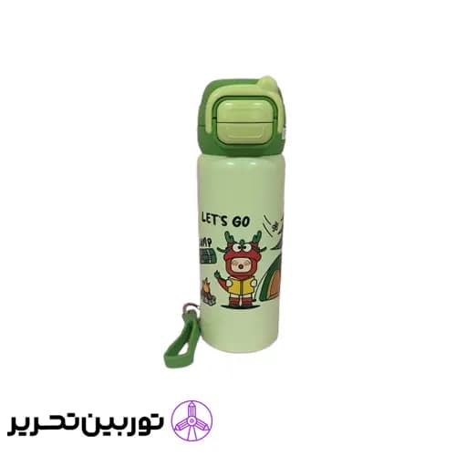 تراول ماگ کارتونی پاستلی713-4 – 500میل – رنگ سبز