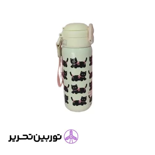تراول ماگ کیوت-طرح حیوانات ریز 490 میل -سفید