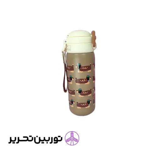 تراول ماگ کیوت-طرح حیوانات ریز 490 میل – قهوه ای